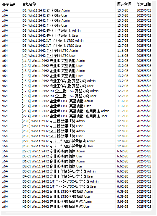 Windows11 24H2 26100 纯净版 38in1 – TWM000【2025.09.26】