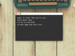 动态黑窗口打印特效404模板HTML源码-奇客源码