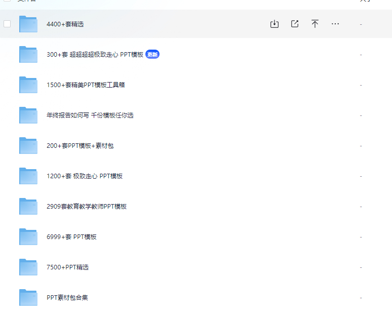 最新2.6W+付费PPT模板免费下载【70.6GB】-奇客源码