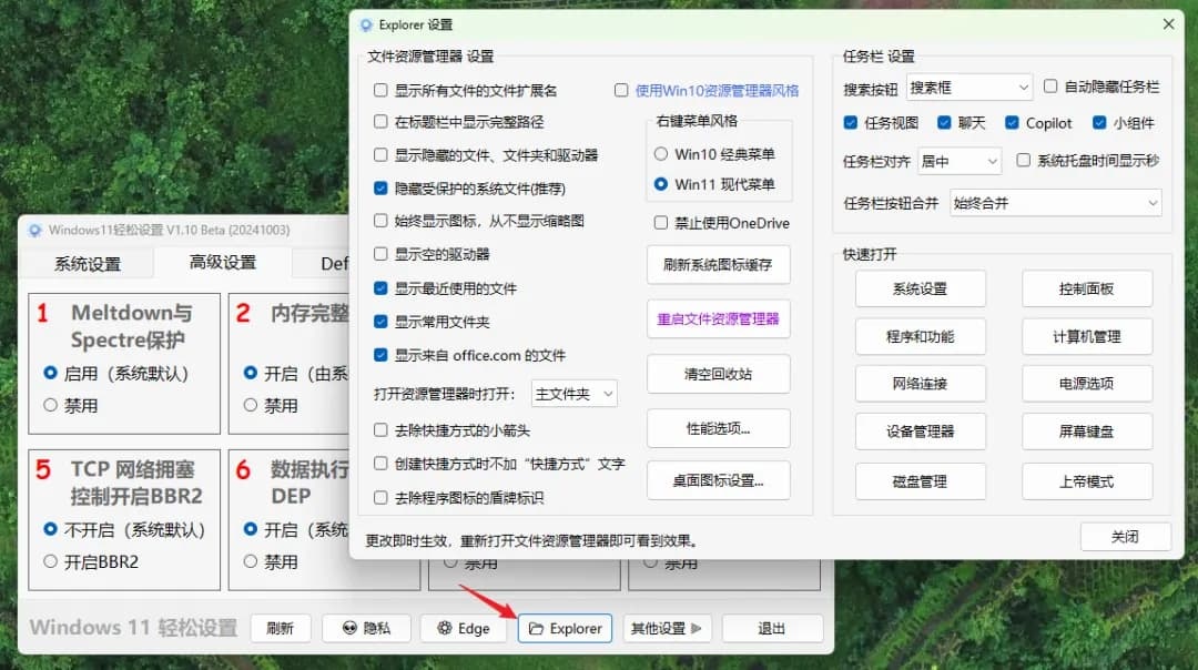Windows11系统优化工具