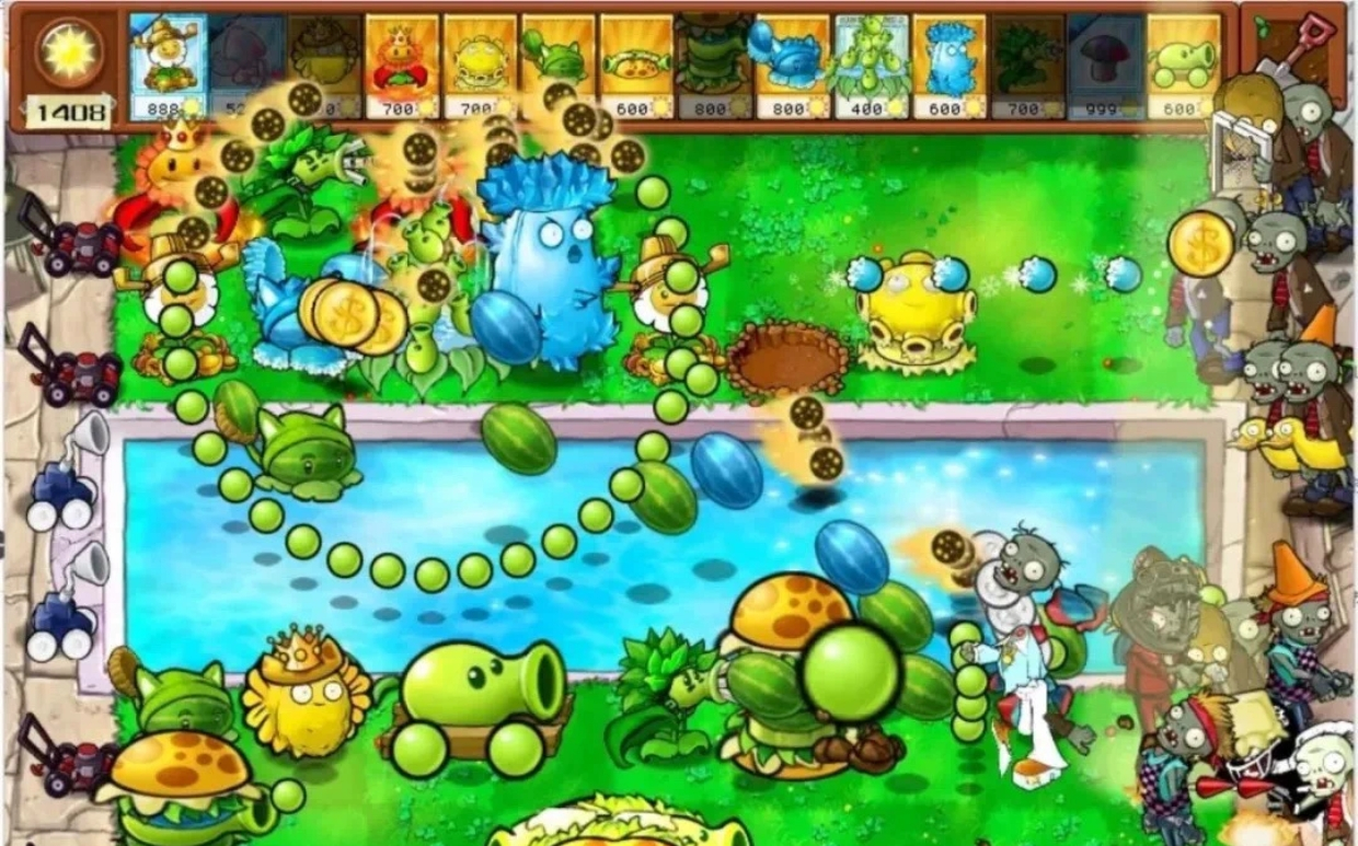 植物大战僵尸杂交版2.1最新版本（无尽宝藏模式）