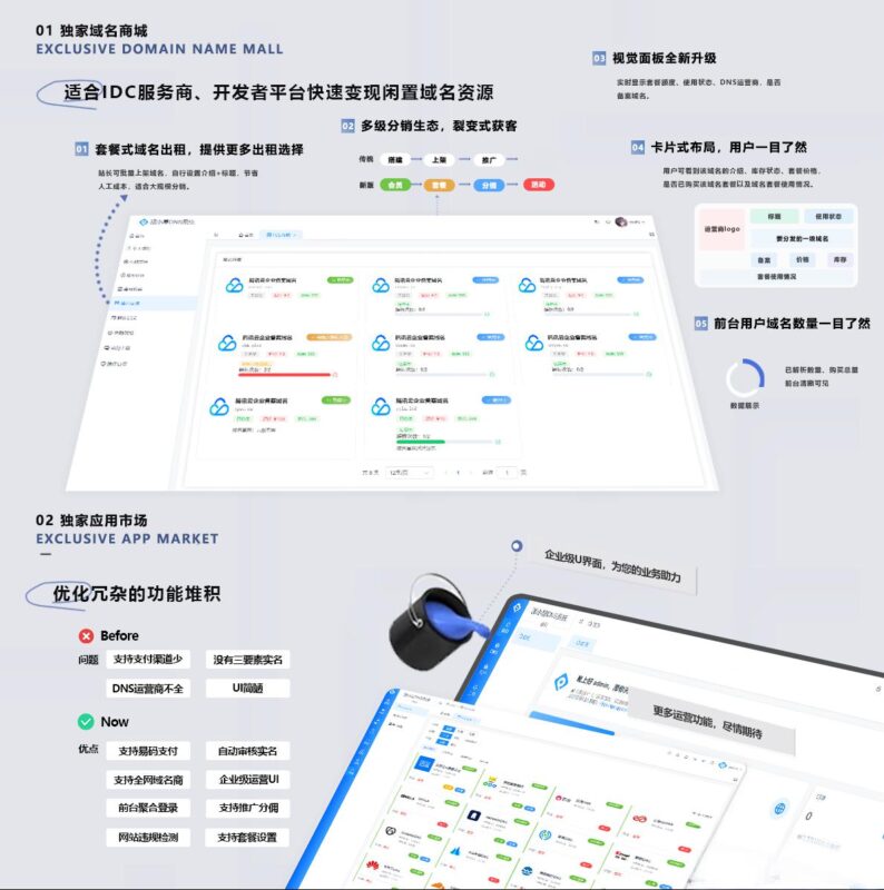 派小星DNS二级域名分发V2.0重构版-奇客源码